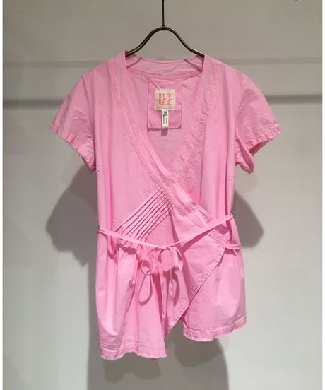 Lady'sコットンカシュクールシャツ(ローズ・グレー)/HannohWessel/38