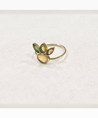 【残り僅か】nina des criquets/Opal design ring/4sr-01