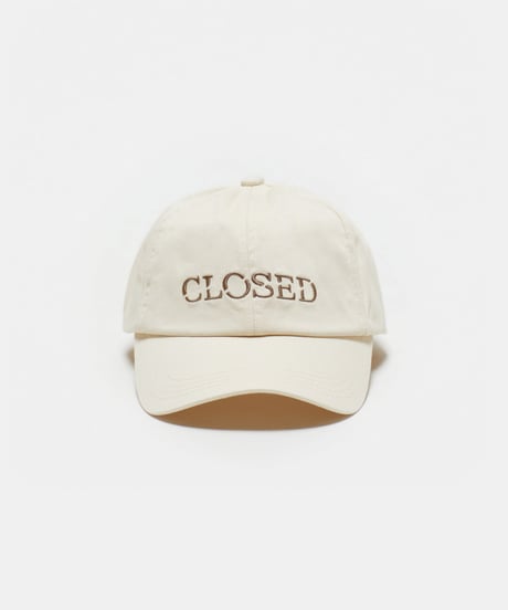 CLOSED/コットンLOGOキャップ/4カラー