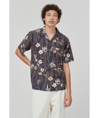 CLOSED Men's/フラワープリントシャツ/Black
