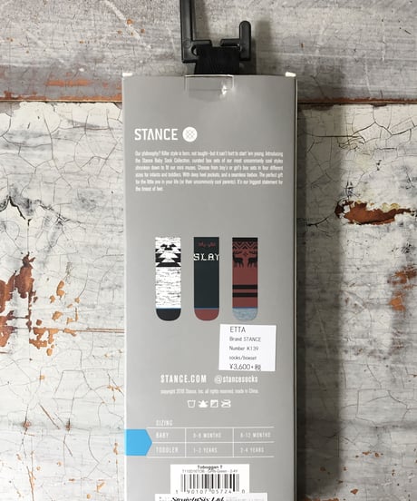 Stance ベビー男の子Socks / 6-12ヶ月用3足セット K145
