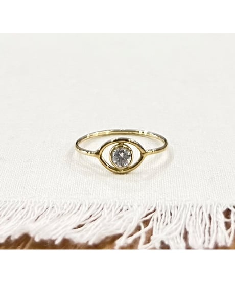 【残り僅か】nina des criquets/Eye design ring/4sr-08