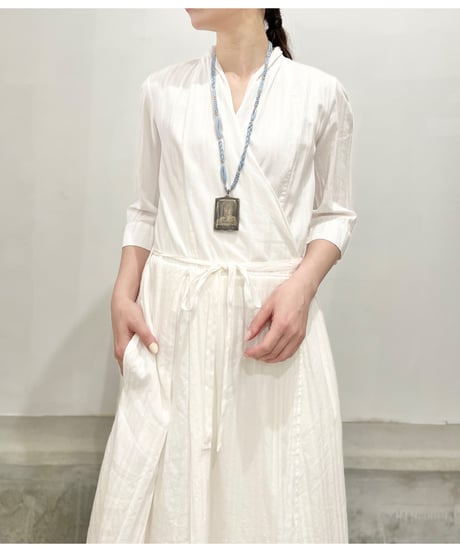 HannohWessel /Lady'sカシュクールドレス/ナチュラル