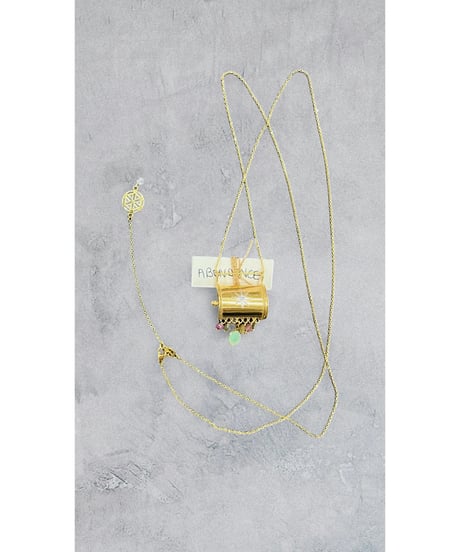nina des criquets/Jewelry Box Necklace with TOURMALINE　252477/マルチ