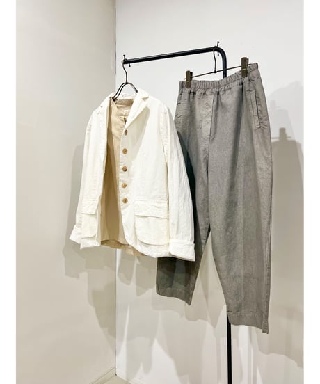 HannohWessel /Bio cottonジャケット/ホワイト