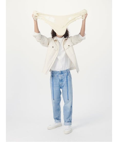 【残り僅か】CLOSED Men’s/X-lent tapered Pant/ミディアムブルー