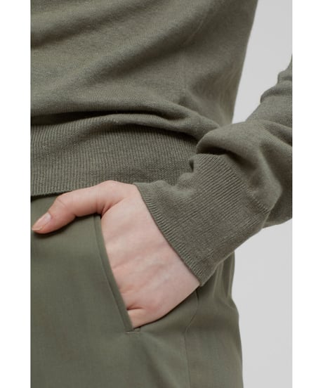 【残り僅か】CLOSED/リネンLSニットTOPS/3カラー