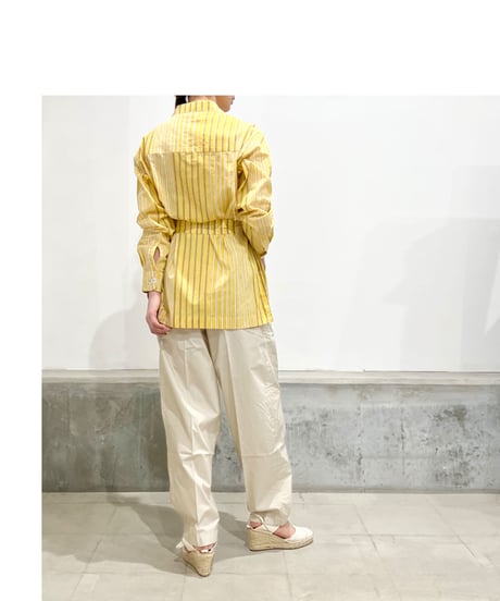 CLOSED/Organicコットンパンツ/Ivory・Navy