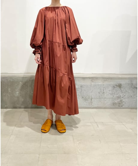 【残り僅か】TEIJA/ドレス/ｺｯﾄﾝｻﾃﾝ・Blushing