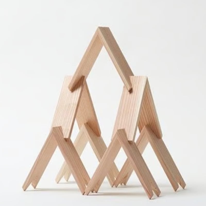 TSUMIKI 隈研吾more Trees.モアツリー　日本産杉　2箱セット つみき3倍サイズ【7ピースセット】 | more trees store【JP】