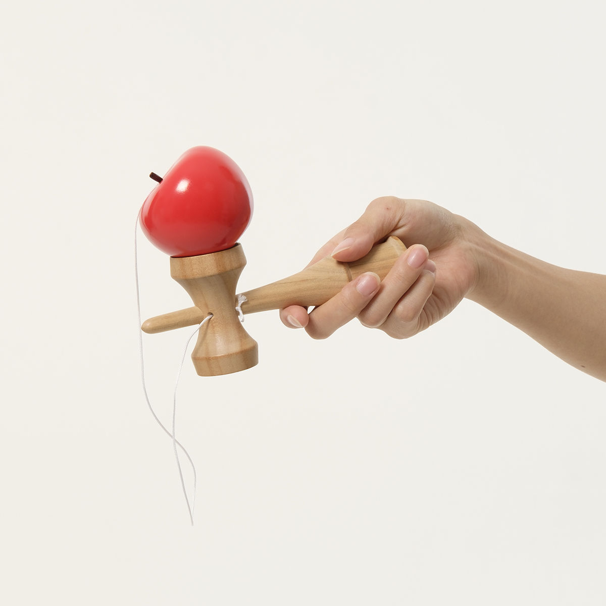 【最終値下げ】りんごの木製けん玉 最終値下げ】りんごの木製けん玉 最終値下げ】りんごの木製けん玉