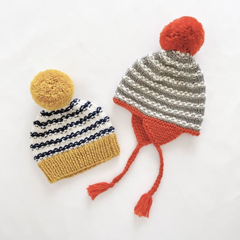 編みものキット「キッズボーダーキャップ」BD-04 | 手編みのお店