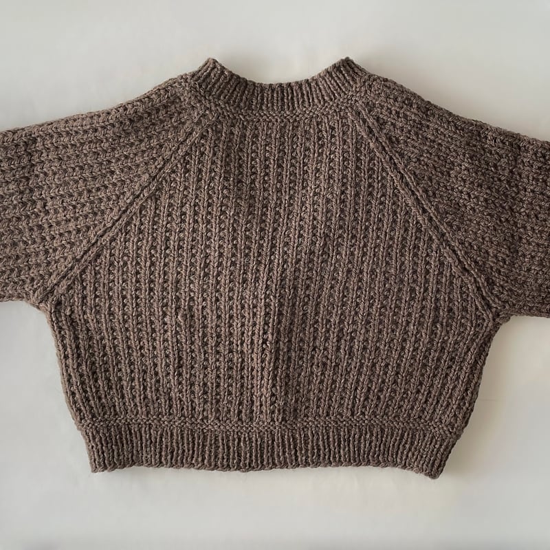 糸キット「バルキーカーディガン」B51-02 | 手編みのお店 / SPOOL