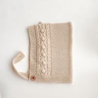 編みものキット「ベビーボンネット」BD-08