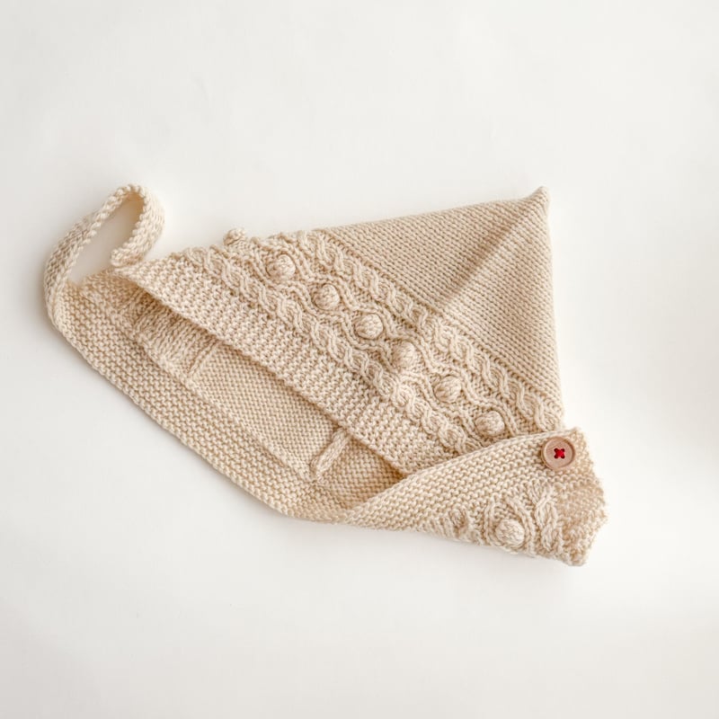 編みものキット「ベビーボンネット」BD-08 | 手編みのお店 / SPOOL