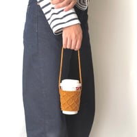 編みものキット「カフェカップホルダー」BO-42