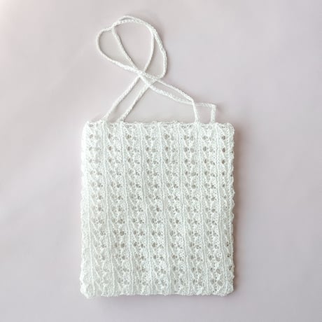 糸キット「V Motif stripe bag / white 」BD-11-02