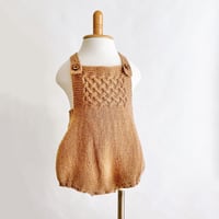 編みものキット「バスケット模様のベビーロンパース」BD-09