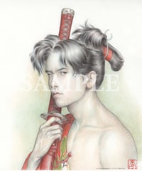 The Young Samurai【若侍】   ※Original drawing