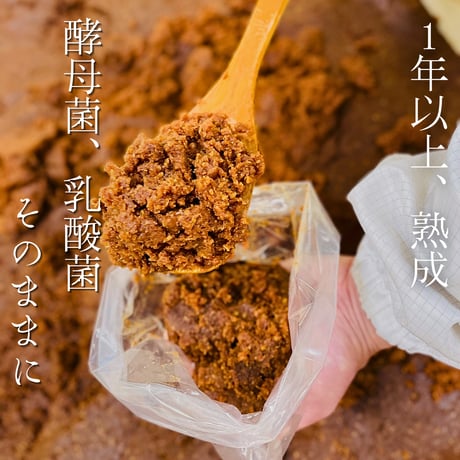 【秘蔵掘り出しみそ】プレミアム手仕事量り売り500g～