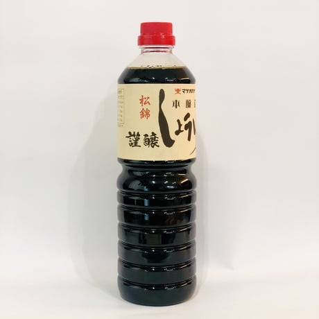 本醸造醤油　松錦　1000ｍｌ　PET