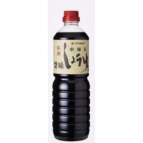 本醸造醤油　松錦　1000ｍｌ　PET