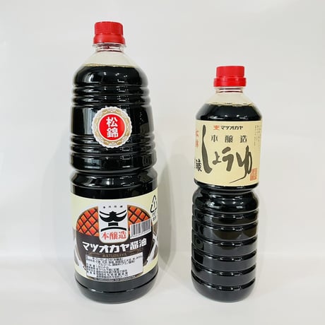 本醸造醤油　松錦　1800ｍｌ　PET