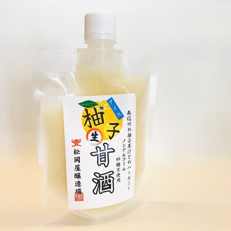 ３種アイス生甘酒「柚子」「抹茶」「梅」から選択！1個150ｇ
