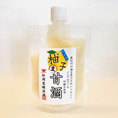 ３種アイス生甘酒「柚子」「抹茶」「梅」から選択！1個150ｇ