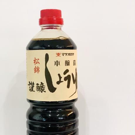本醸造醤油　松錦　1000ｍｌ　PET