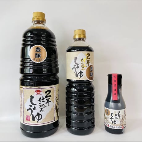 松岡屋二年仕込み醤油　豊醸1800ｍｌPET