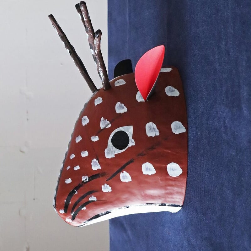 鹿面 大 （愛媛 宇和島の郷土玩具） | MARKUS