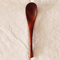 大久保ハウス木工舎　匙（取分け）楓・拭漆