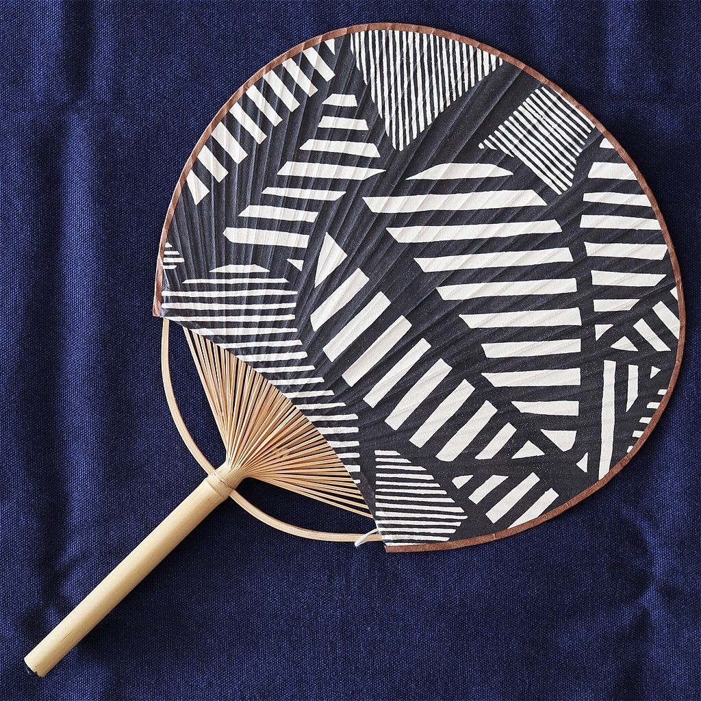 石北 有美 型染め団扇 バイマイ | MARKUS