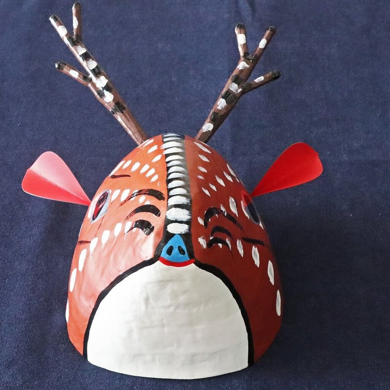 鹿面 大 （愛媛 宇和島の郷土玩具） | MARKUS