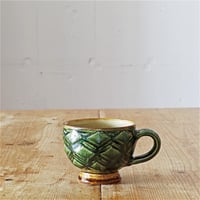 宋艸窯（竹之内 琢） マグカップ 緑 | MARKUS