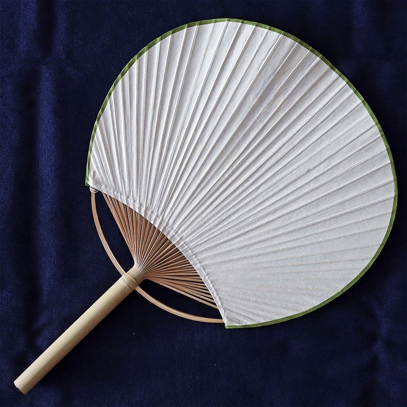 石北 有美 型染め団扇 バナナの葉 | MARKUS