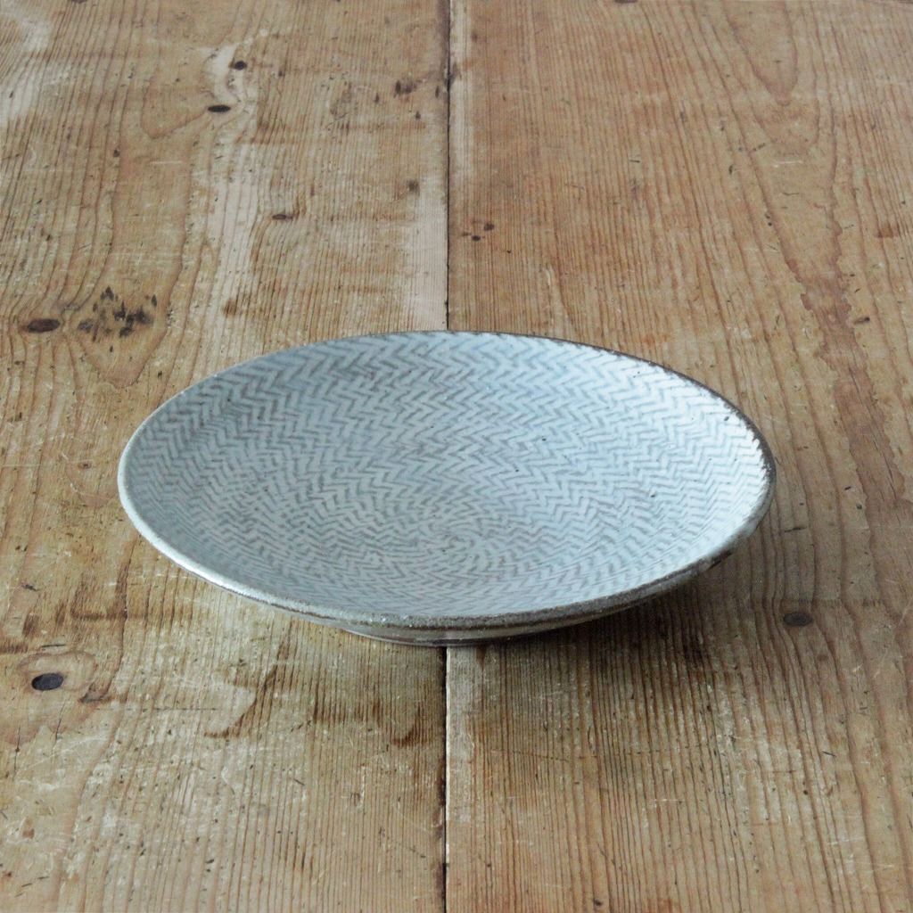 島岡 桂　縄文象嵌扁壷 島岡 桂 縄文象嵌扁壷 - メルカリ