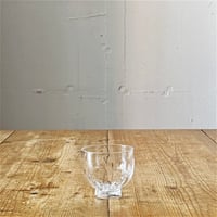 河上 智美　丸グラス　クリア