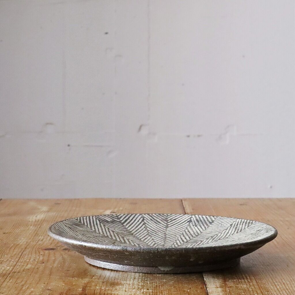 未使用　池田大介さんヘリンボーン7寸4寸のセット 池田 大介 7寸皿 ヘリンボーン | MARKUS