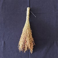 米澤箒工房　松本箒　スワッグ（糸：青）