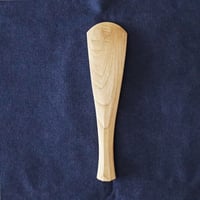 大久保ハウス木工舎　角杓文字（栗：無塗装）