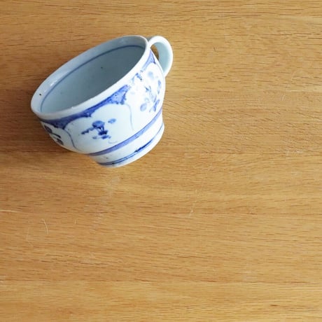 砥部焼　中田窯　スープマグ　なずな