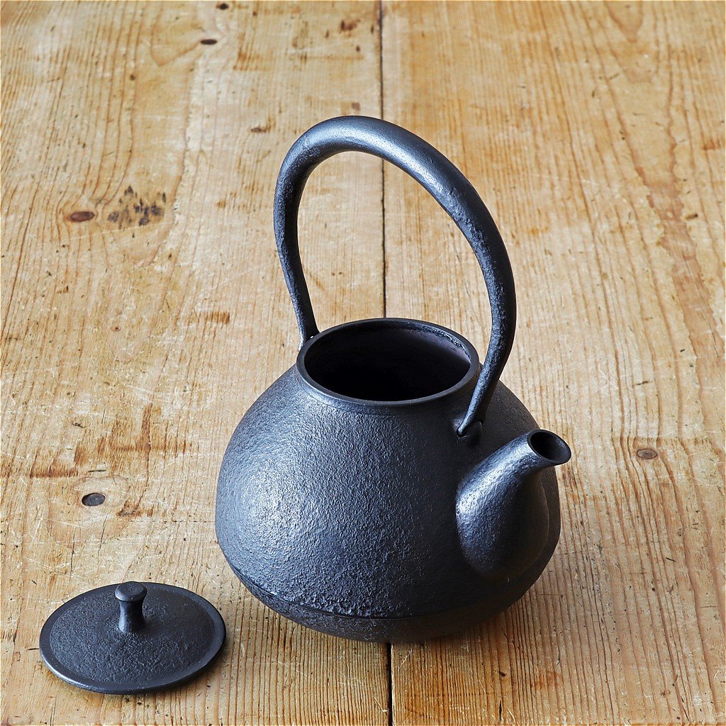 煎茶道具　南部鉄器　照光堂造　光仙作　鉄瓶　鉄壷　M　7333 煎茶道具 南部鉄器 照光堂造 光仙作 鉄瓶 鉄壷 M 7333