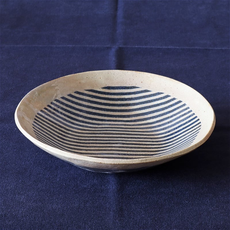 牧谷窯 杉本 義訓 練込み8.5寸皿 202411 C | MARKUS