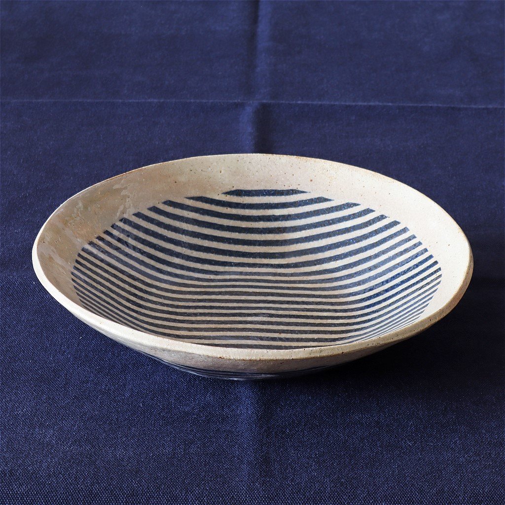 牧谷窯 杉本 義訓 練込み8.5寸皿 202411 C | MARKUS