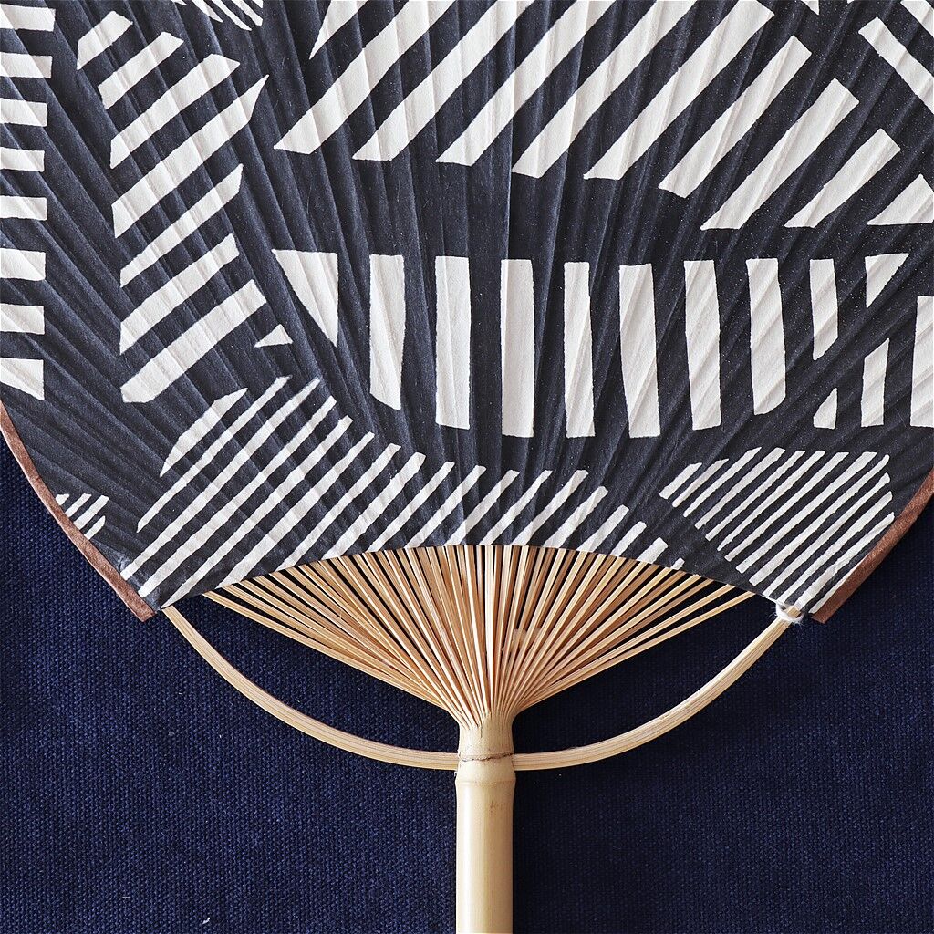 石北 有美 型染め団扇 バイマイ | MARKUS