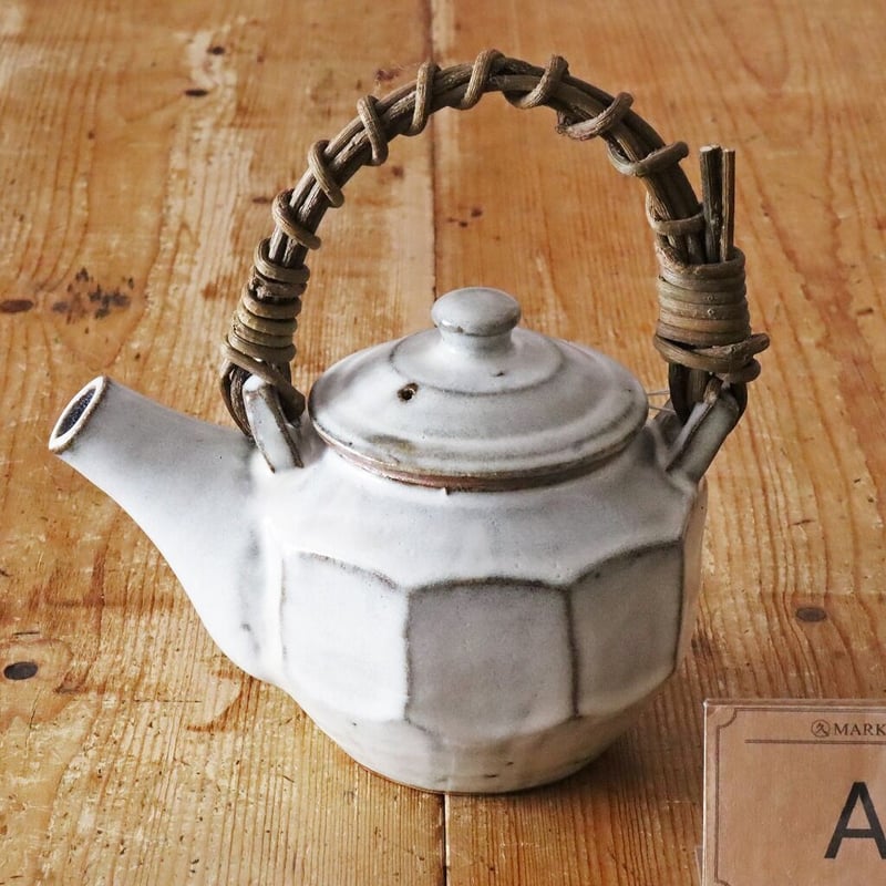 清水六兵衛麦藁手急須土瓶漆補修