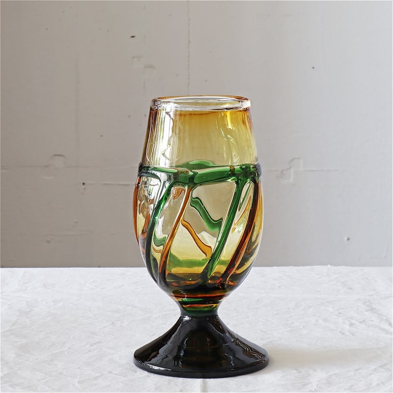 ガラス工芸家 舩木倭帆 水差し 花瓶