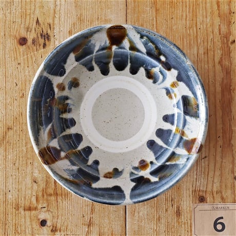 キマノ陶器　8寸皿　⑥